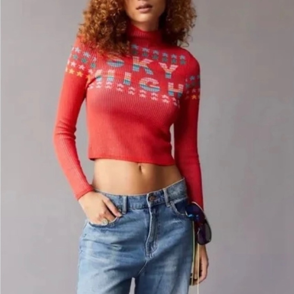 Urban Outfitters BDG Shauna Jacquard Sweater